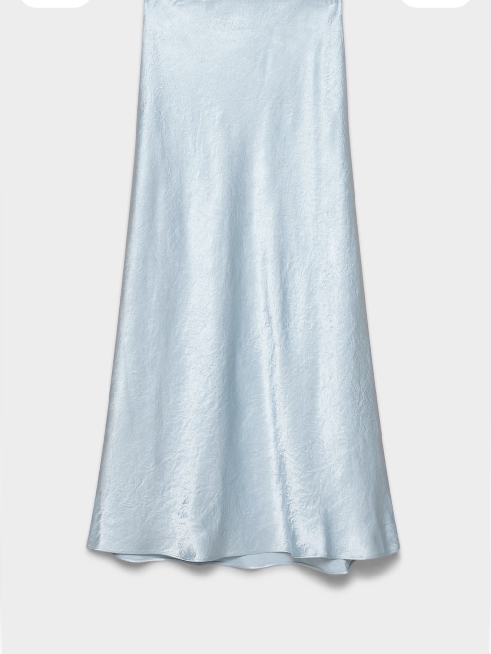 Satin Slip Maxi Skirt - Picture 3 of 6